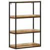 vidaXL B&uuml;cherregal 70 x 35 x 110 cm Massivholz Mango