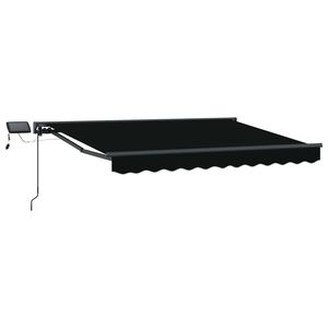 vidaXL Manueller Markisenrahmen mit LEDs 3 x 2,5 m