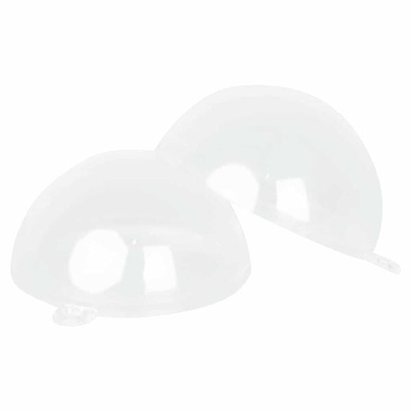 vidaXL Weihnachtskugel-Set 100 pcs Transparent &Oslash; 8 cm Kunststoff