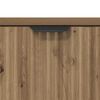 vidaXL Sideboard Artisan-Eiche 89,5 x 33 x 82 cm Holzwerkstoff