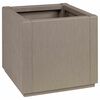 vidaXL Gartenblumenbox Hellbraun 36 x 36 x 35 cm PP