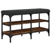 vidaXL Schuhbank R&auml;uchereiche 82x32x47 cm Holzwerkstoff