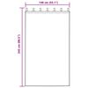 vidaXL Verdunkelungsvorh&auml;nge 2 pcs Hellgrau 140 x 245 cm Samt