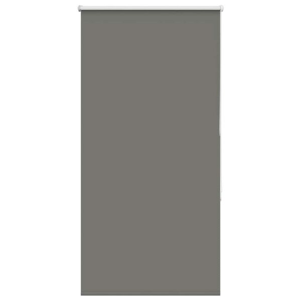 vidaXL Verdunkelungsrollo Grau 75x150 cm Stoffbreite 70,7 cm Polyester