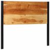 vidaXL Kopfteil 120 cm Massivholz Akazie und Eisen