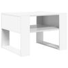 vidaXL Couchtisch Wei&szlig; 66 x 53 x 45 cm Holzwerkstoff