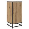 vidaXL Sideboard Artisan-Eiche 35,5 x 35 x 76 cm