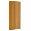 vidaXL Dachpaneel 36 Stk. Natur 100 x 45 cm Verzinkter Stahl