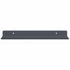 vidaXL Schwebendes Regal 2 pcs Anthrazit 30 x 9 x 2,5 cm Stahl