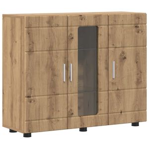 vidaXL Holzschrank Artisan-Eiche 88,5 x 30,5 x 73 cm Holzwerkstoff