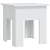 vidaXL Couchtisch Wei&szlig; 40x40x42 cm Holzwerkstoff
