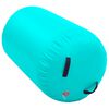 vidaXL Aufblasbare Gymnastik-Rolle mit Pumpe 100x60 cm PVC Grün
