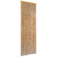 vidaXL Insektenschutz Türvorhang Bambus 56 x 185 cm