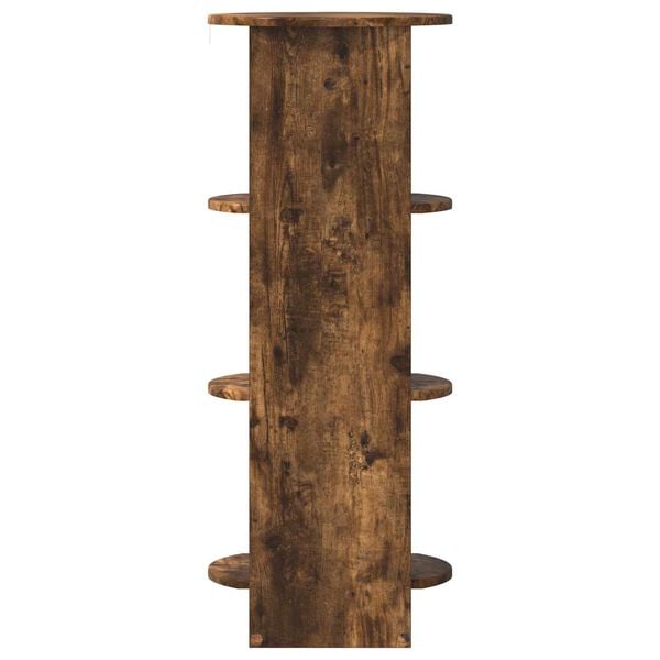 vidaXL Seitenschrank Ger&auml;ucherte Eiche 40 x 40 x 100 cm Holzwerkstoff