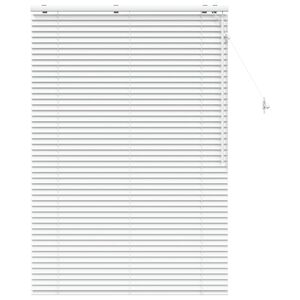 vidaXL Venezianische Jalousie Wei&szlig; 115 x 160 cm 35 mm