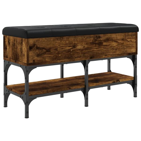 vidaXL Schuhbank R&auml;uchereiche 82x32x45 cm Holzwerkstoff