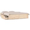 vidaXL Bett mit Schubladen 180x200 cm