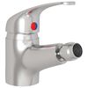 vidaXL Badezimmer Bidet Mischbatterie Silbern 13x12 cm
