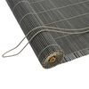 vidaXL Rollo Grau 40 x 160 cm Bambus