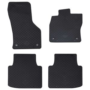 vidaXL Autofu&szlig;matte 4 pcs Schwarz geeignet f&uuml;r VW Arteon 2017- 4D Aft