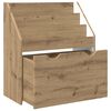 vidaXL Kinderregal Artisan-Eiche 60 x 29,5 x 69 cm Holzwerkstoff