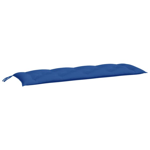 vidaXL Gartenbank-Auflage Blau 150x50x7 cm Oxford-Gewebe
