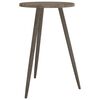 vidaXL Bistrotisch Grau &Oslash;50x76 cm MDF und Eisen