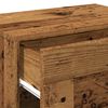 vidaXL Wand-Nachttische 2 Stk. Altholz-Optik