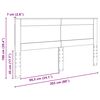 vidaXL Kopfteil mit Kopfteil Graues Sonoma 200 cm Holzwerkstoff