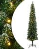 vidaXL K&uuml;nstlicher Weihnachtsbaum Schlank 300 LEDs 180 cm