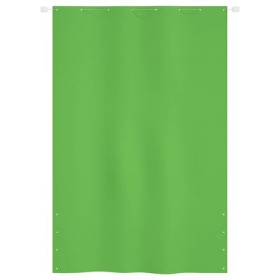 vidaXL Balkon-Sichtschutz Hellgrün 160x240 cm Oxford-Gewebe