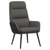 vidaXL Relaxsessel Dunkelgrau Stoff