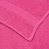 vidaXL Saunat&uuml;cher FROGN 4 Stk. Rosa 80x200 cm 360 g/m&sup2;