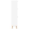 vidaXL Schuhschrank Wei&szlig; 52x25x120 cm Holzwerkstoff
