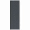 vidaXL Teppichl&auml;ufer Grau 80 x 400 cm Stoff