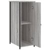 vidaXL Nachttische 2 Stk. Grau Sonoma 32x42x80 cm Holzwerkstoff
