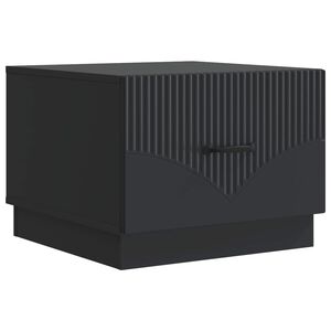 vidaXL Couchtisch Schwarz 49 x 50 x 37 cm Holzwerkstoff