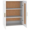 vidaXL Wandschrank Wei&szlig; 69,5x32,5x90 cm Holzwerkstoff