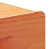 vidaXL Nachttisch 2 pcs Braun 39 x 34 x 33 cm Massivholz Kiefer