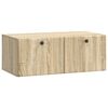 vidaXL Wandmontierter TV-Schrank Sonoma-Eiche 78,5 x 41 x 30 cm