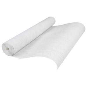 vidaXL 3D Solid Tapete Gestreift Hellgrau 10 x 0,53 m Vliesstoff