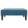 vidaXL Fußhocker Blau 77x55x31 cm Samt
