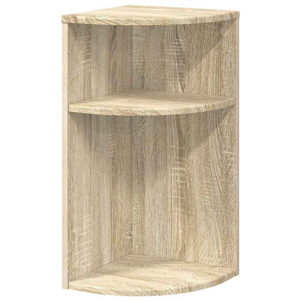 vidaXL Beistelltisch Sonoma-Eiche 29,6 x 29,6 x 60 cm Holzwerkstoff
