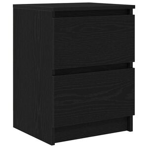 vidaXL TV-Schrank Schwarz 40x35x54 cm Holzwerkstoff
