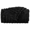 vidaXL Wohndecken 6 pcs Schwarz 240 x 220 cm Fleece