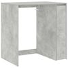 vidaXL Waschmaschinen-Schrank Betongrau 87 x 60 x 89 cm Holzwerkstoff