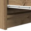 vidaXL Sideboard Artisan-Eiche 100x35x99 cm Holzwerkstoff