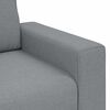 vidaXL 2-Sitzer-Sofa Hellgrau 180x77x82 cm Stoff