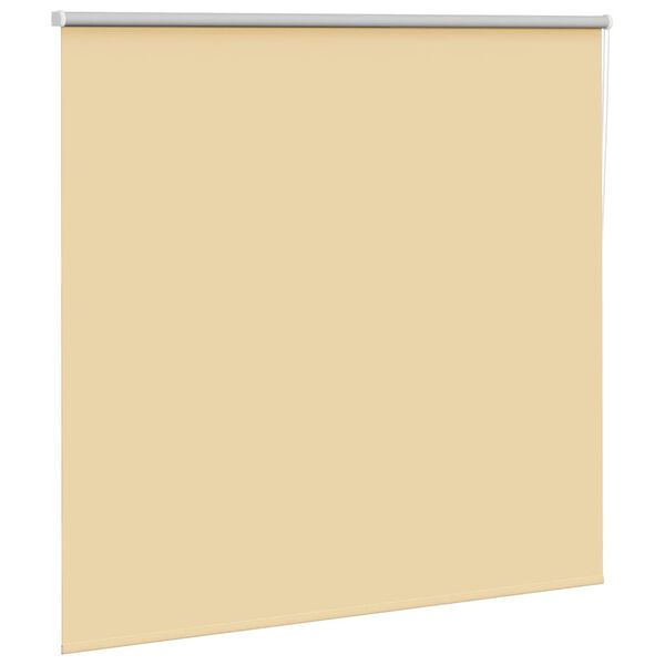 vidaXL Verdunkelungsrollo Beige 160x130 cm Stoffbreite 156,6 cm