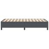 vidaXL Boxspringbett Dunkelgrau 90 x 200 cm Samt